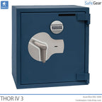Almacenamiento Thor IV (100L) - Prueba contra robo Grado 4 - Cerradura Electrónica y cerradura con llave