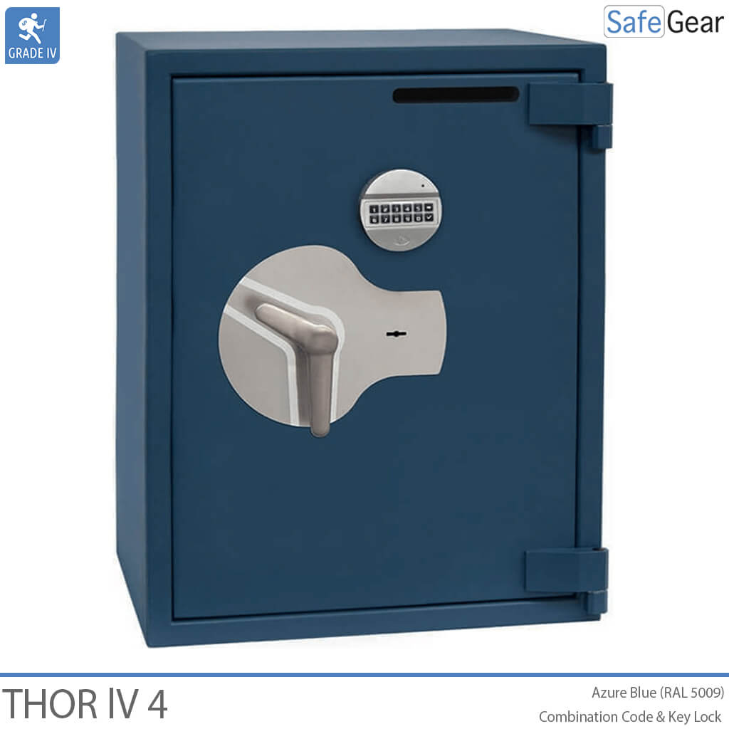 Almacenamiento Thor IV (125L) - Prueba contra robo Grado 4 - Cerradura Electrónica y cerradura con llave