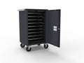 Carrito para ordenadores Guardian 1100 - 10 portátiles con carga - cerradura con llave