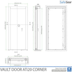 Puerta Acorazada - ATi3-20 - Grado 3