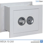 Wega 10-260 Caja Fuerte de pared (12L) - Prueba de robo Grado I
