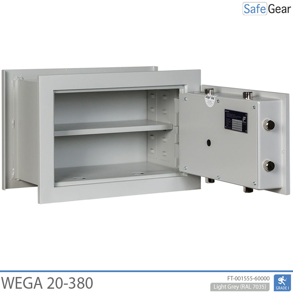 Wega 20-380 Caja Fuerte de pared (27L) - Prueba de robo Grado I