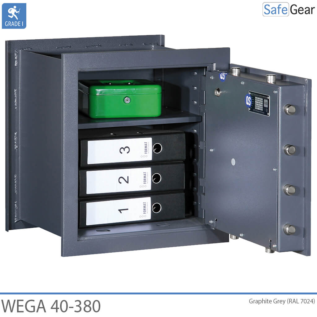 Wega 40-380 Caja Fuerte de pared (50L) - Prueba de robo Grado I