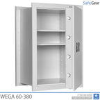 Wega 60-380 Caja Fuerte de pared (73L) - Prueba de robo Grado I