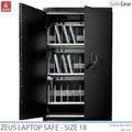 Zeus 22 - caja fuerte para portátiles (32 portátiles) - cerradura con llave